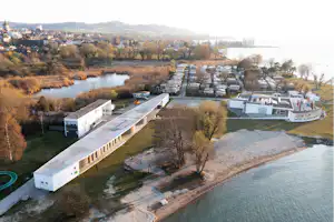 Camping Nouvelle Plage - Luftaufnahme des Campingplatzes