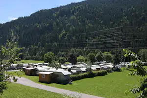 Camping Nova - Blick auf den Stellplatzbereich des Campingplatzes