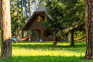 Camping Šobec - Mobilheime im Grünen auf dem Campingplatz