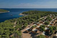 Camping Obonjan Island Resort  - Campingplatz aus der Vogelperspektive