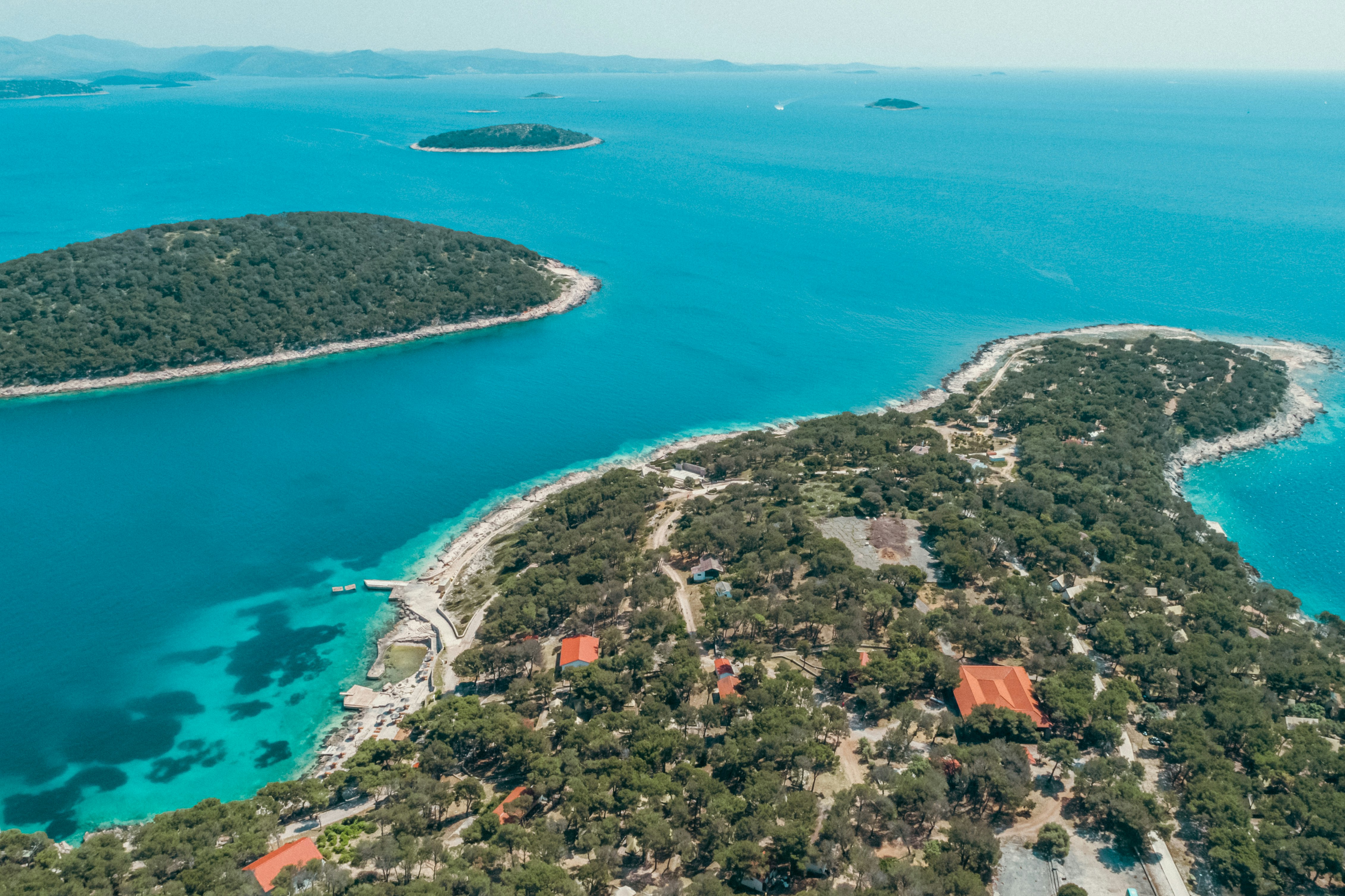 Camping Obonjan Island Resort  - Luftaufnahme des Campingplatzes