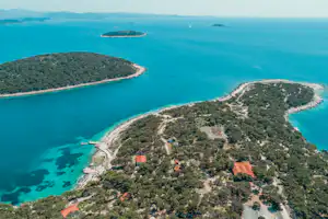 Camping Obonjan Island Resort - Luftaufnahme des Campingplatzes