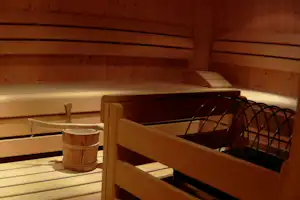 Camping Ötztal Arena - Sauna auf dem Campingplatz