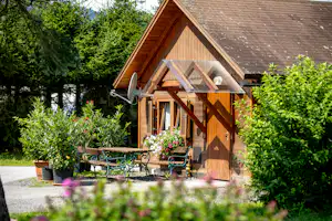 Camping Olachgut - Außenansicht Mobilheim
