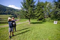 Camping Olachgut - Bogenschießen als Freizeitaktivität