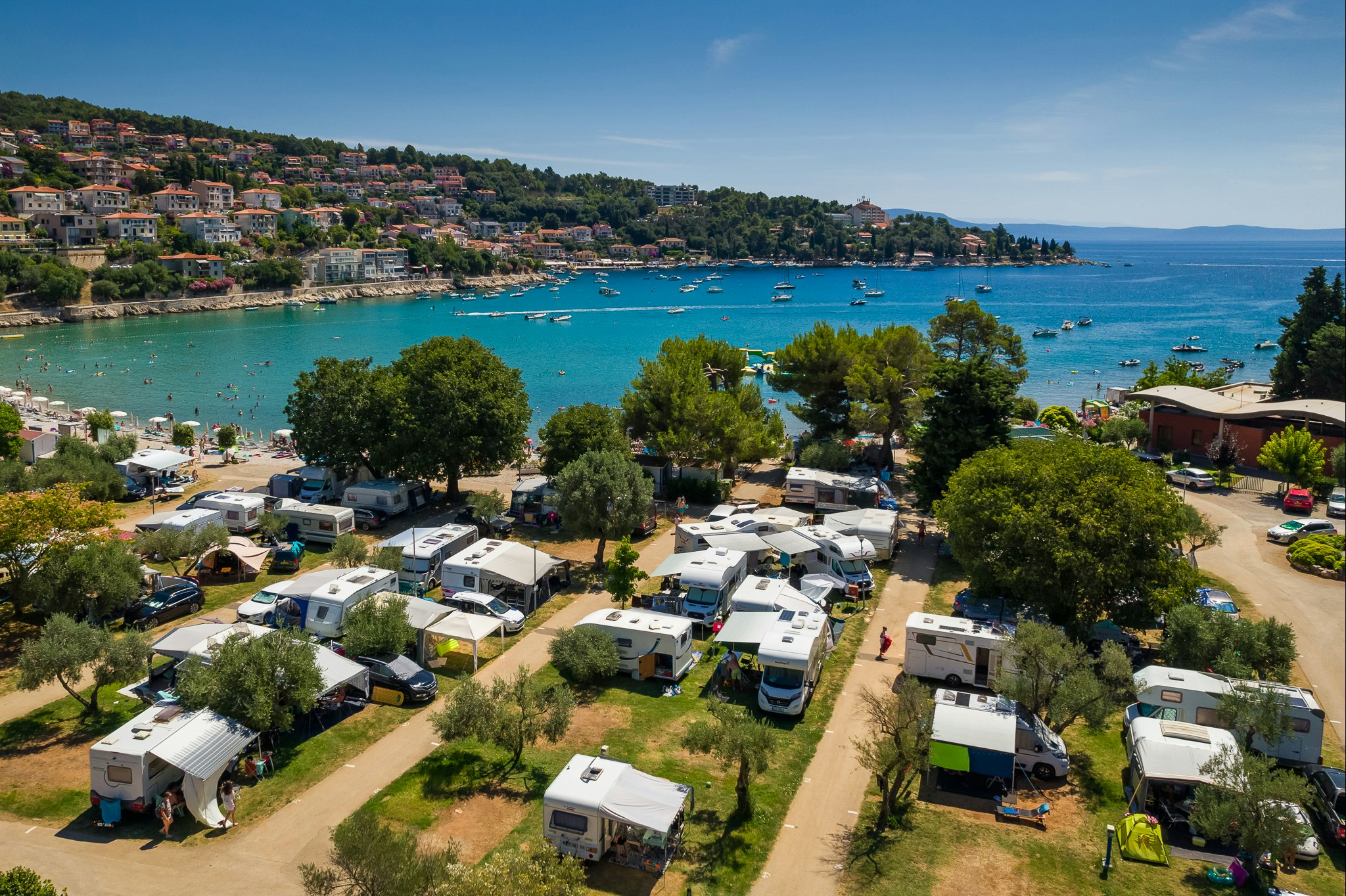 Oliva Camping  Camping Oliva - Standplätze direkt am Meer auf dem Campingplatz