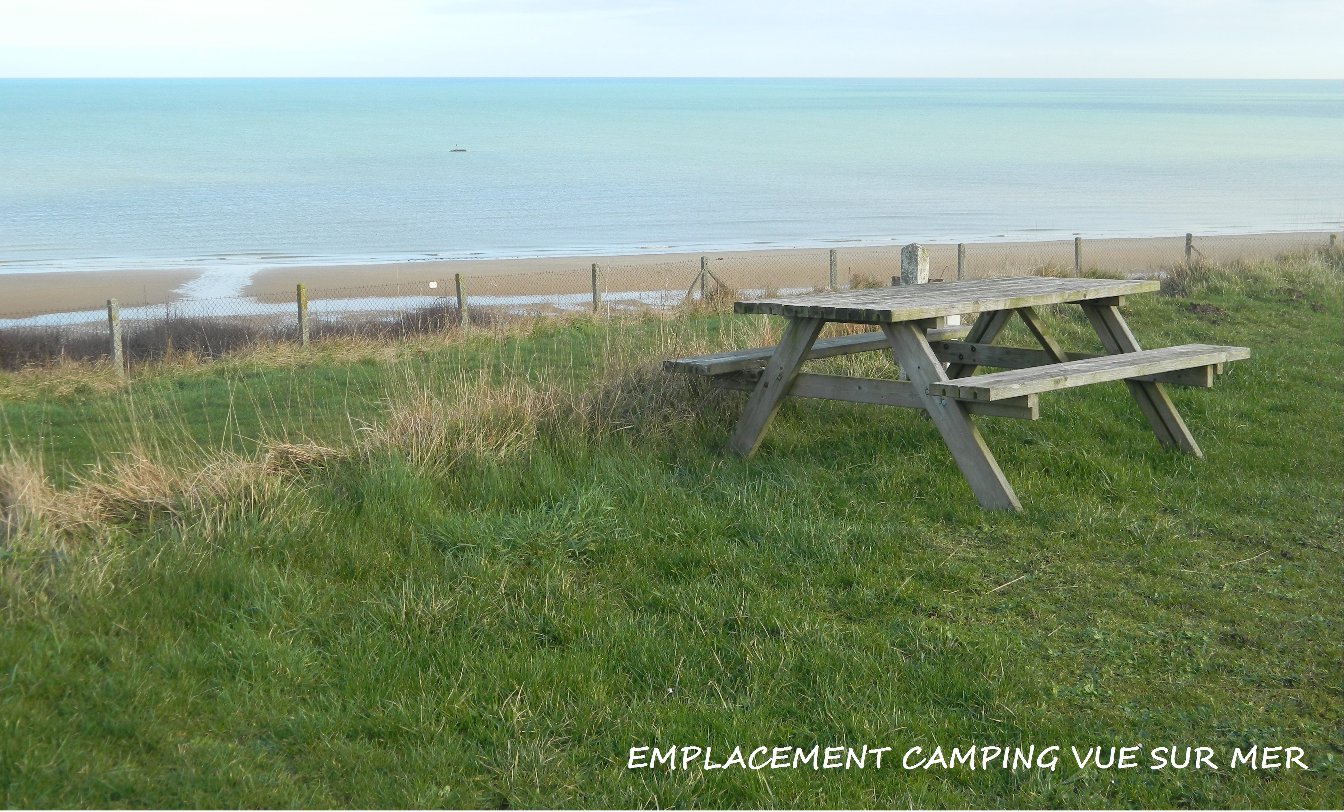 Flower Camping Omaha Beach