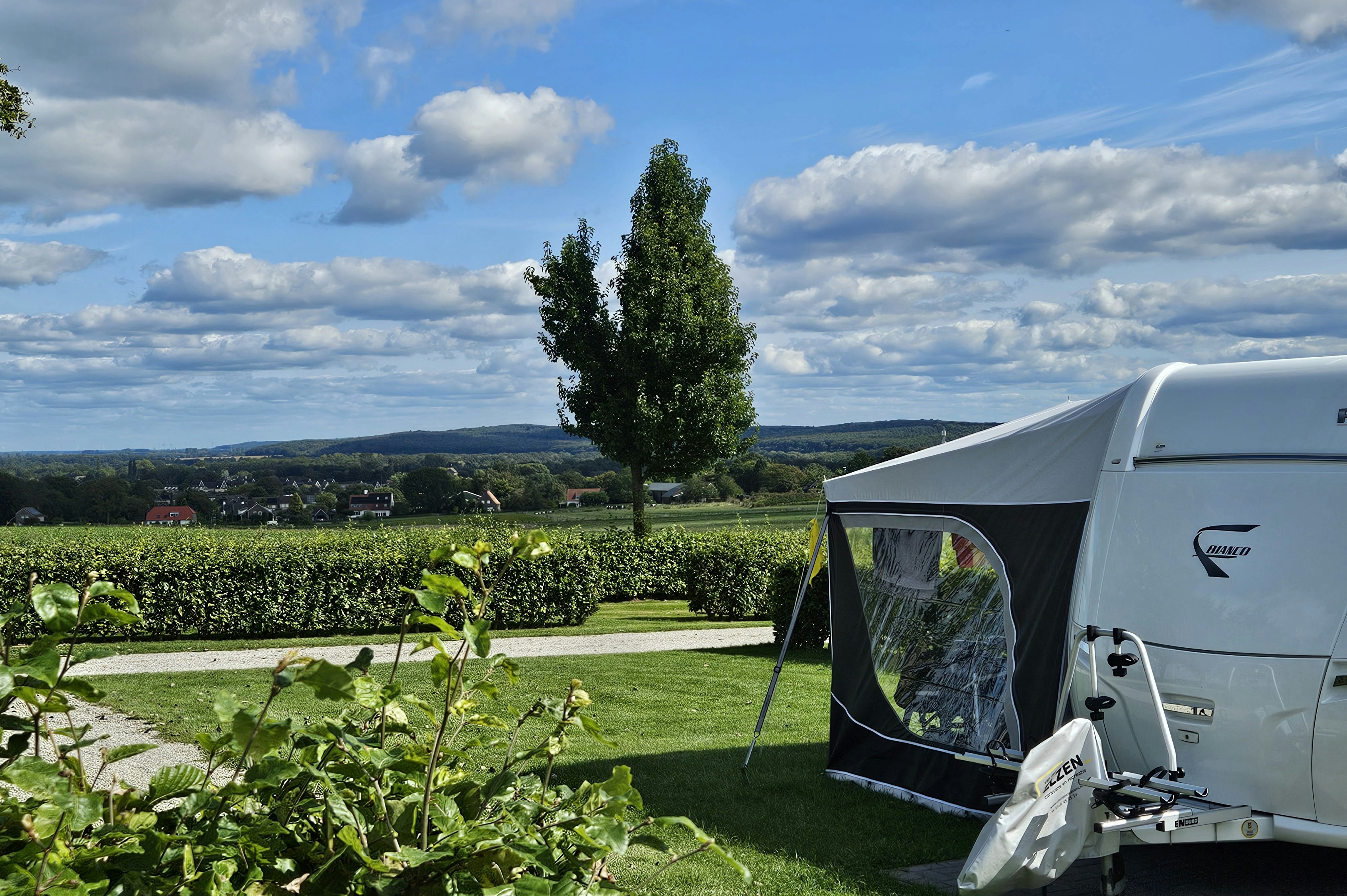 Camping Op den Stuwwal - Standplätze auf dem Campingplatz