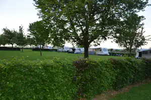 Camping Op Gen Beukelskoel - Blick auf die Standplätze auf der Wiese