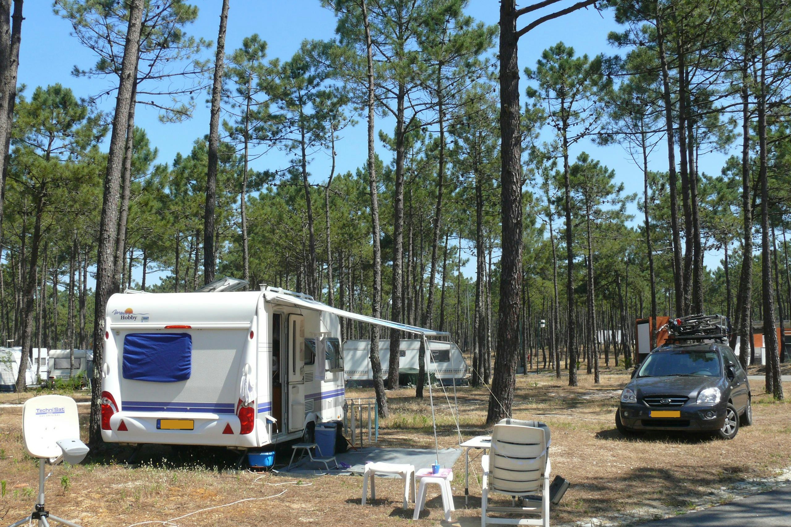 Camping ORBITUR Vagueira - Standplätze auf dem Campingplatz