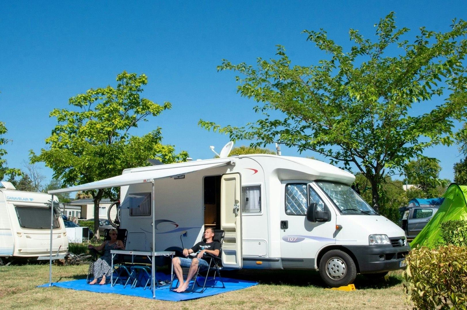 Camping Tikayan Oxygène  Camping Oxygène - Standplätze auf dem Campingplatz