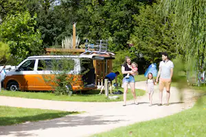 Camping Padimadour - Standplätze auf dem Campingplatz