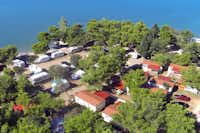 Camping Paklenica - Campingplatz Luftaufnahme--
