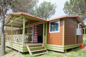 Camping Palamós - Mobilheime auf dem Campingplatz