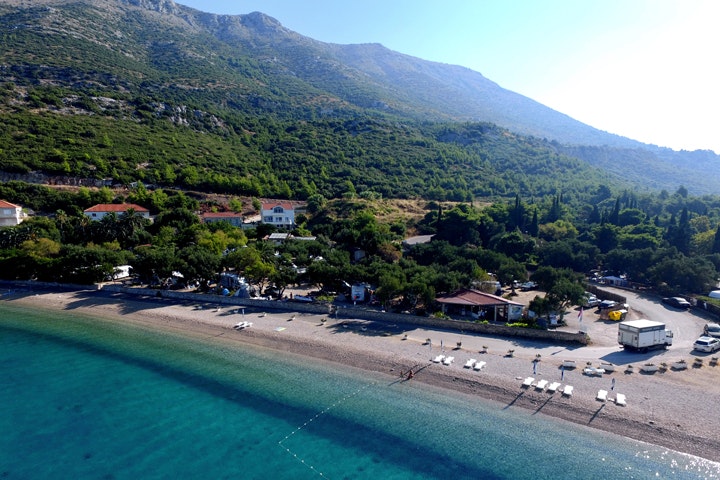 Camping Palme - Strand in der Nahe des Campingplatzes