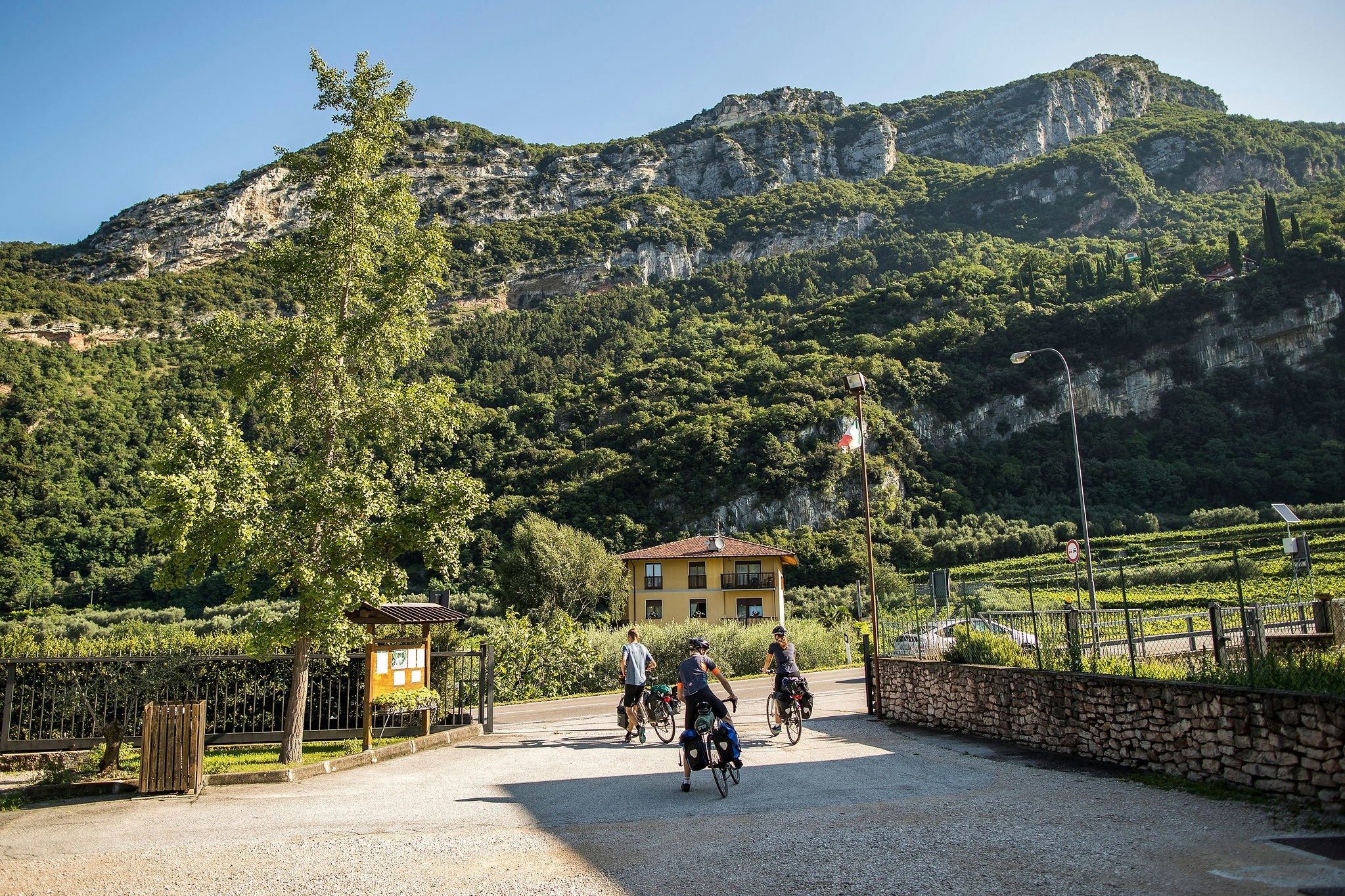 Camping Grumèl - Blick auf die Naturlandschaften auf dem Campingplatz