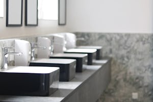 Camping Panorama - Innenansicht des Sanitärgebäudes