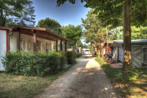 Camping Panorama Pesaro - Blick auf die Mobilheime auf dem Campingplatz