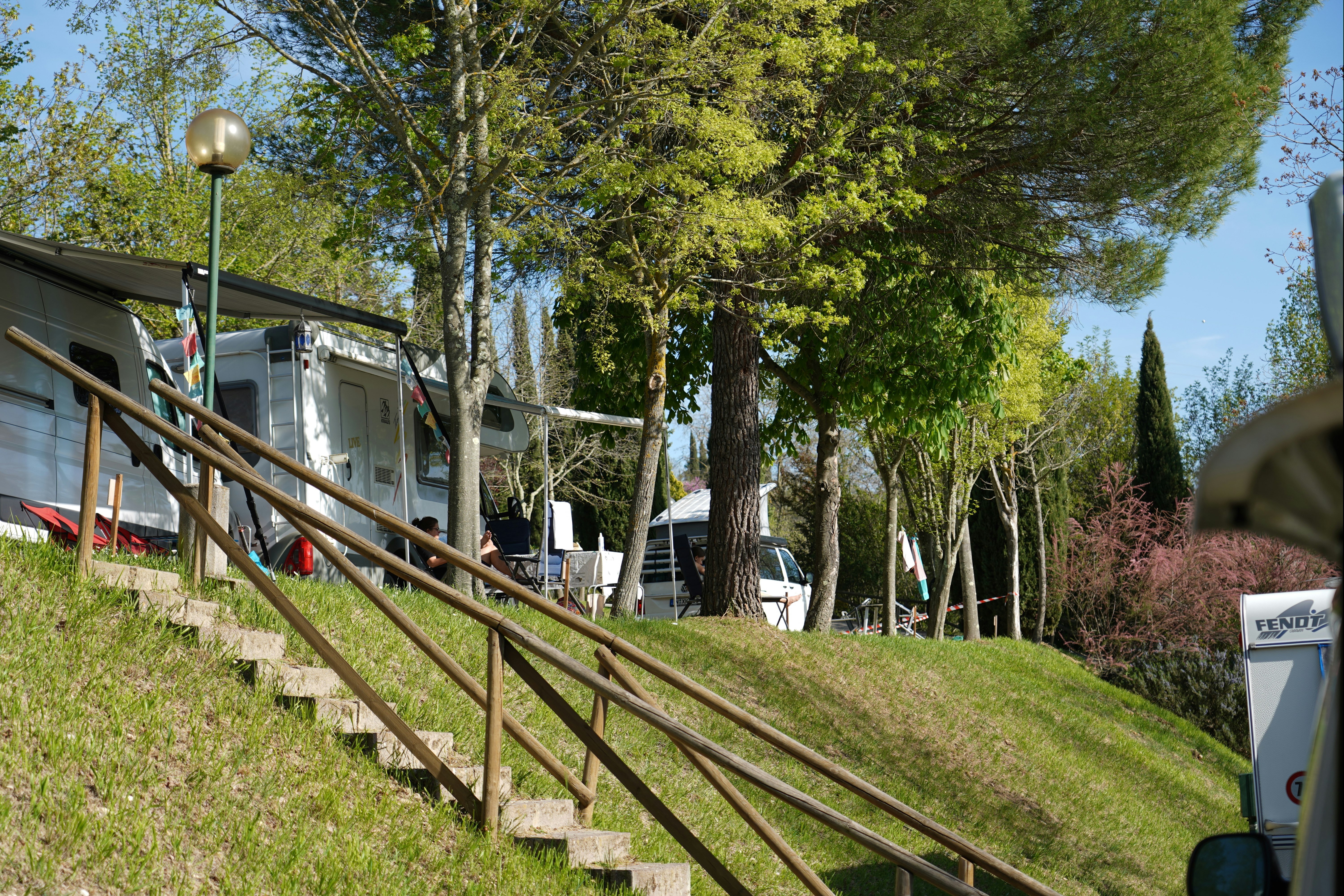 Camping Panorama del Chianti - Stellplätze im Grünen