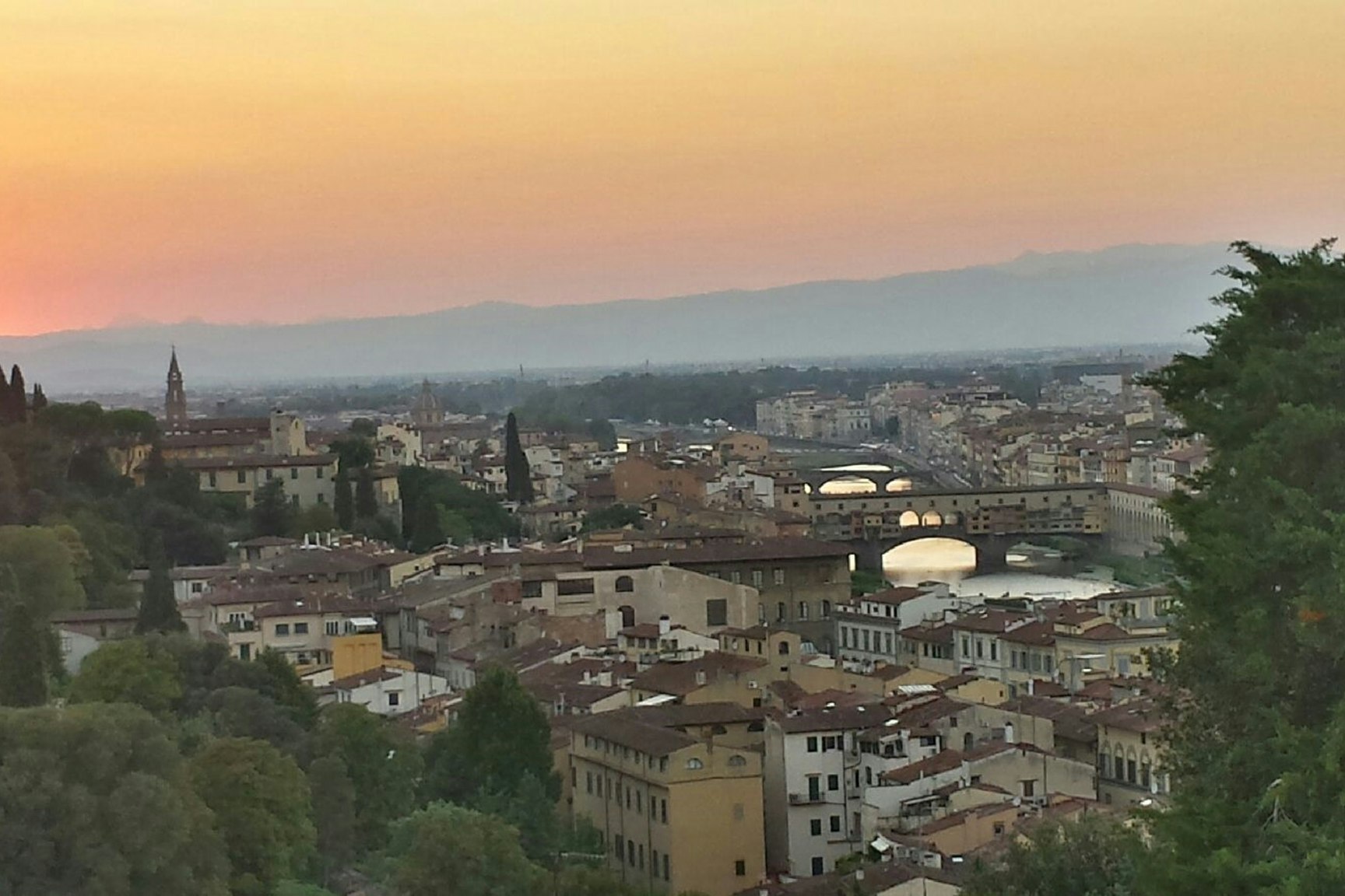 Camping Panoramico - die Stadt Florenz in der Nähe des Campingplatzes