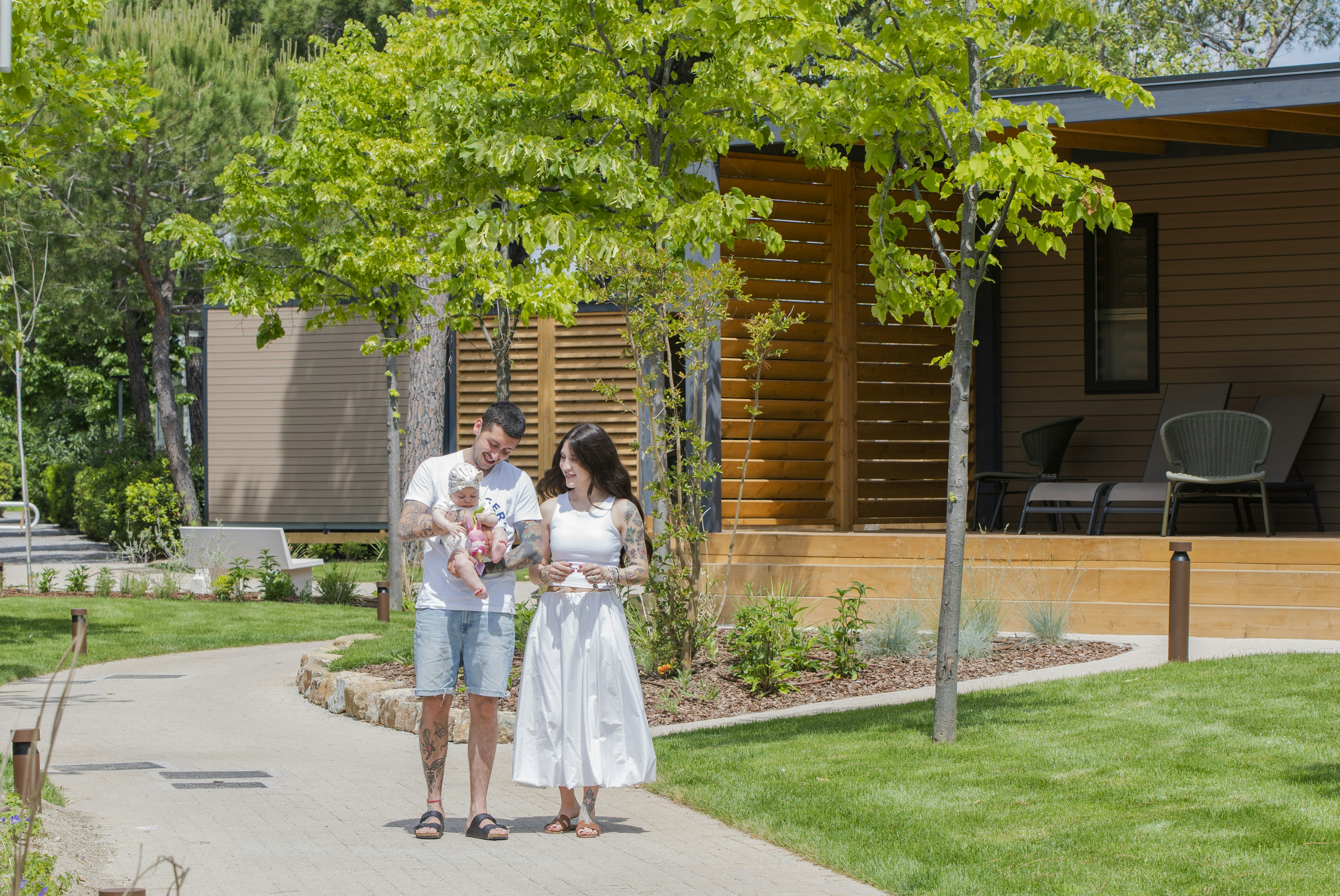 Camping Pappasole  - Mobilheime auf dem Campingplatz