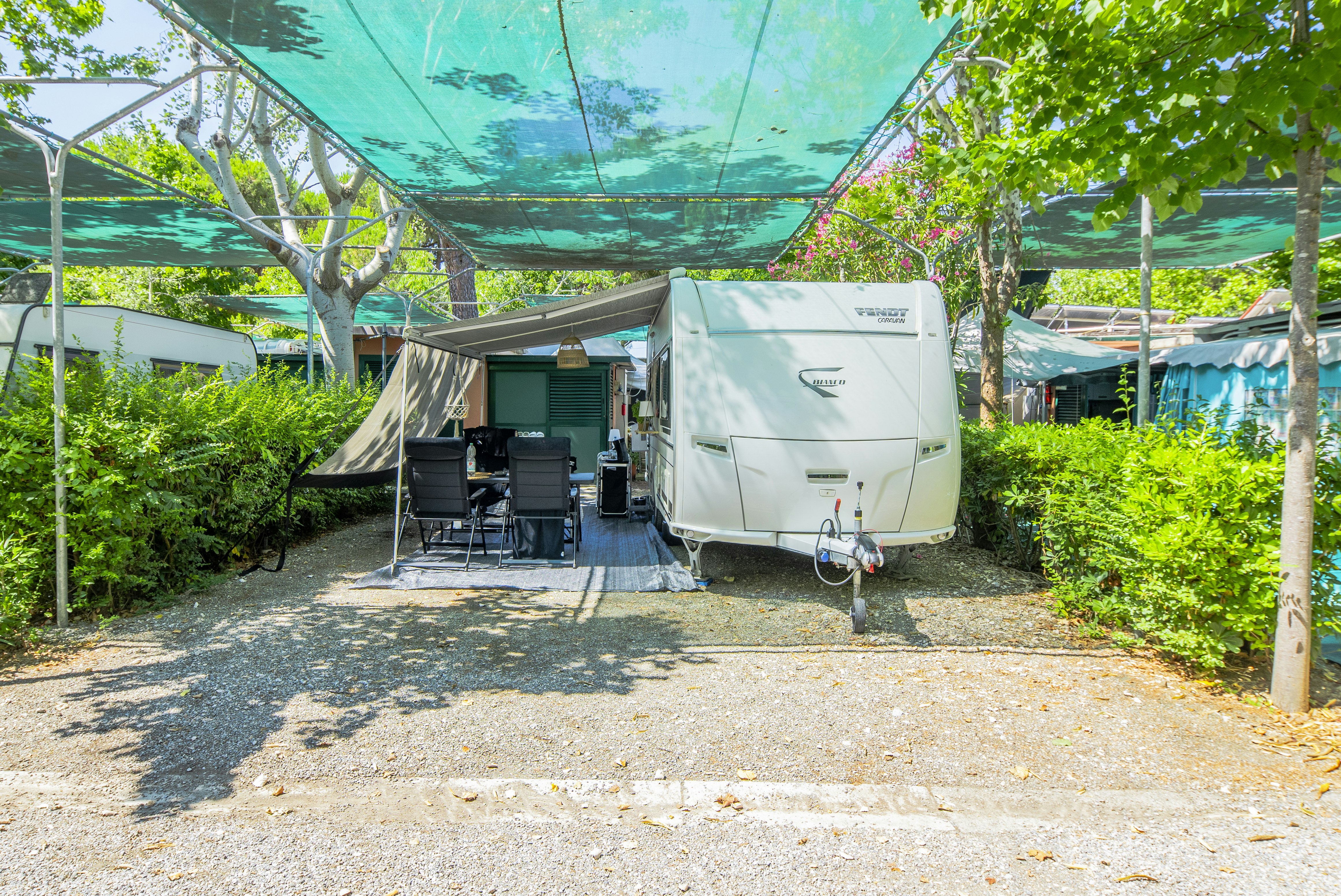 Camping Pappasole - Standplätze auf dem Campingplatz