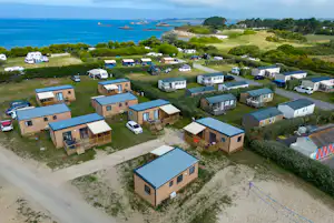Camping Paradis La Pointe de Roscoff - Mobilheime auf dem Campingplatz