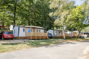 Camping Paradis Les 2 Îles - Mobilheime auf dem Campingplatz