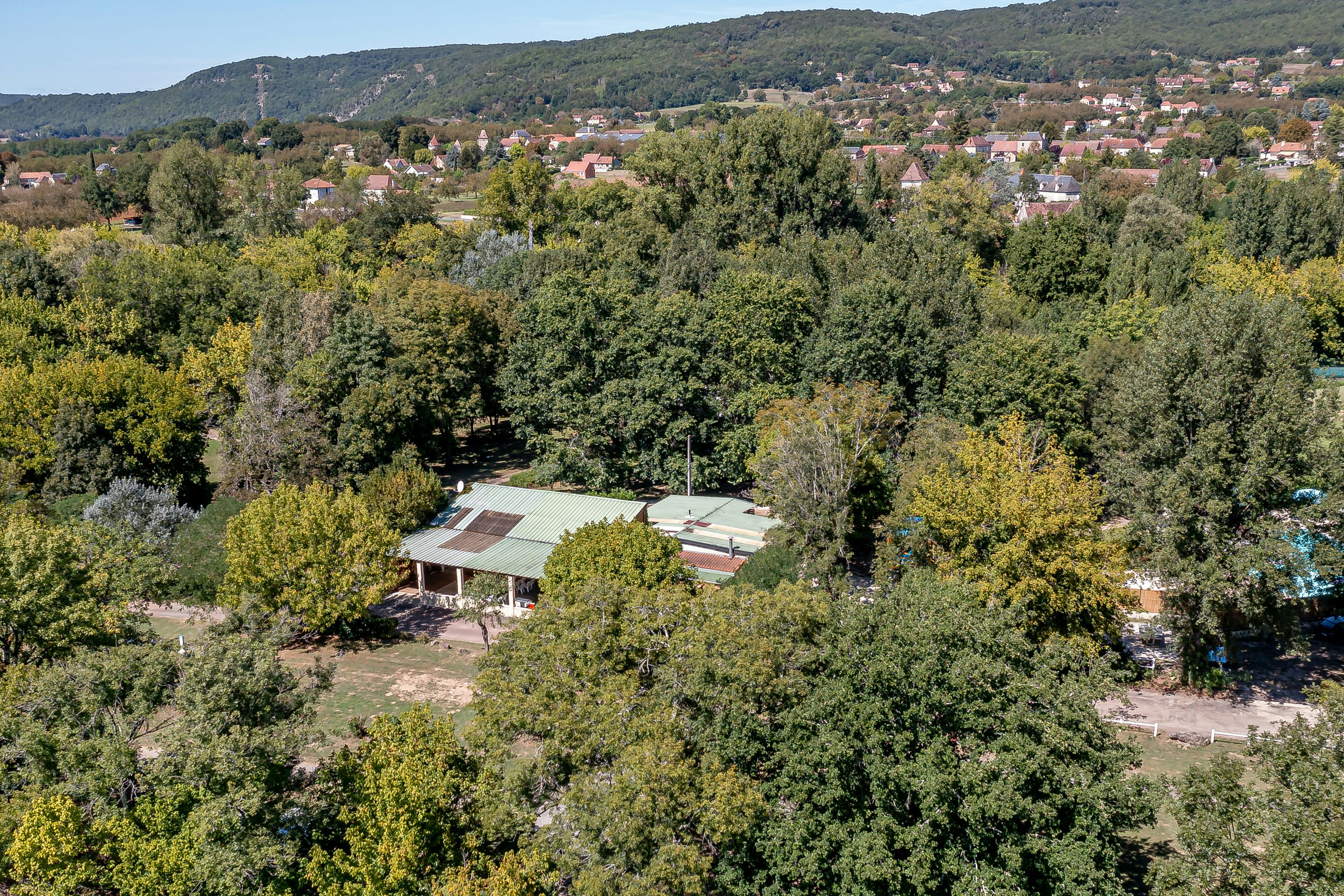 Ushuaia Villages Les Belles Rives  - Luftaufnahme des Campingplatzes