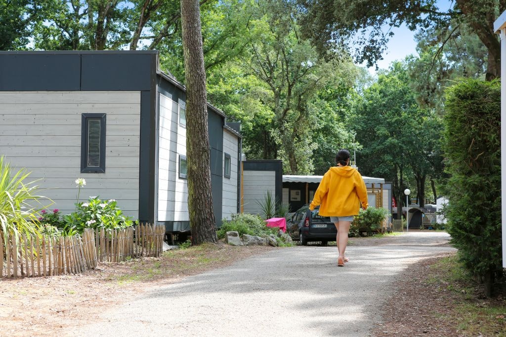 Camping Paradis Les Rochelets  - Mobilheime auf dem Campingplatz