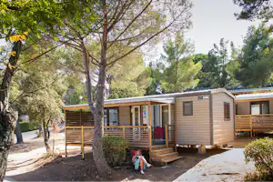 Camping Parc de Bormes - Mobilheime auf dem Campingplatz