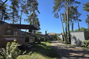 Camping Parc de la Dranse - Mobilheime auf dem Campingplatz