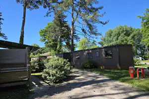 Camping Parc de la Dranse - Mobilheime auf dem Campingplatz