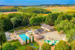 Capfun Camping Parc de Montsabert - Luftaufnahme des Campingplatzes