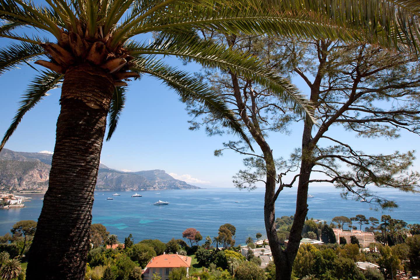 Camping Parc des Maurettes  - Blick vom Campingplatz auf das Mittelmeer an der Côte d'Azur