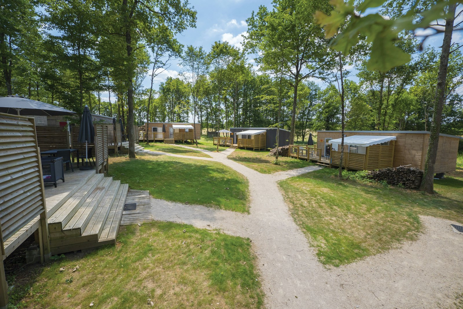 Yelloh! Village Parc du Val de Loire  - Mobilheime auf dem Campingplatz