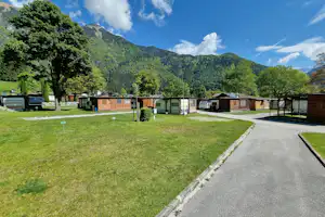 Camping Parco Adamello - Mobilheime auf dem Campingplatz