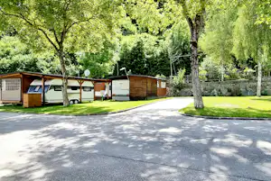 Camping Parco Adamello - Standplätze auf dem Campingplatz