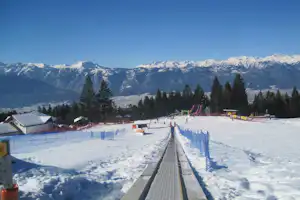Camping Park Baita Dolomiti - Wintersport am Campingplatz