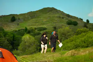 Camping Park Cliffe - Wanderung in der Nähe des Campingplatzes