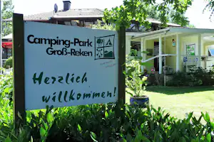 Camping-Park Groß-Reken - Eingangsschild des Campingplatzes