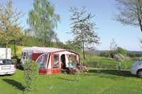 Camping Park Hammelbach  -  Stellplatz vom Campingplatz auf grüner Wiese