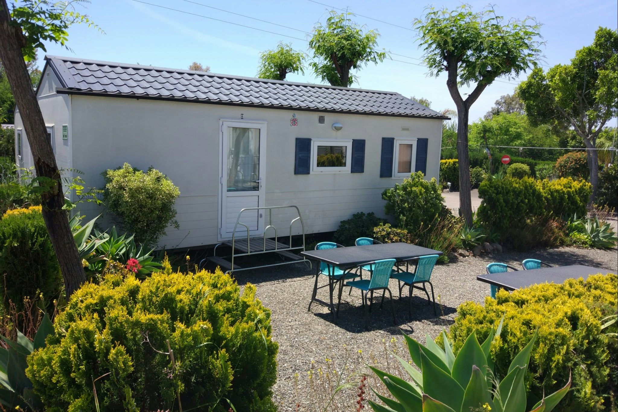 Camping Parque Tropical  - Mobilheim auf dem Campingplatz