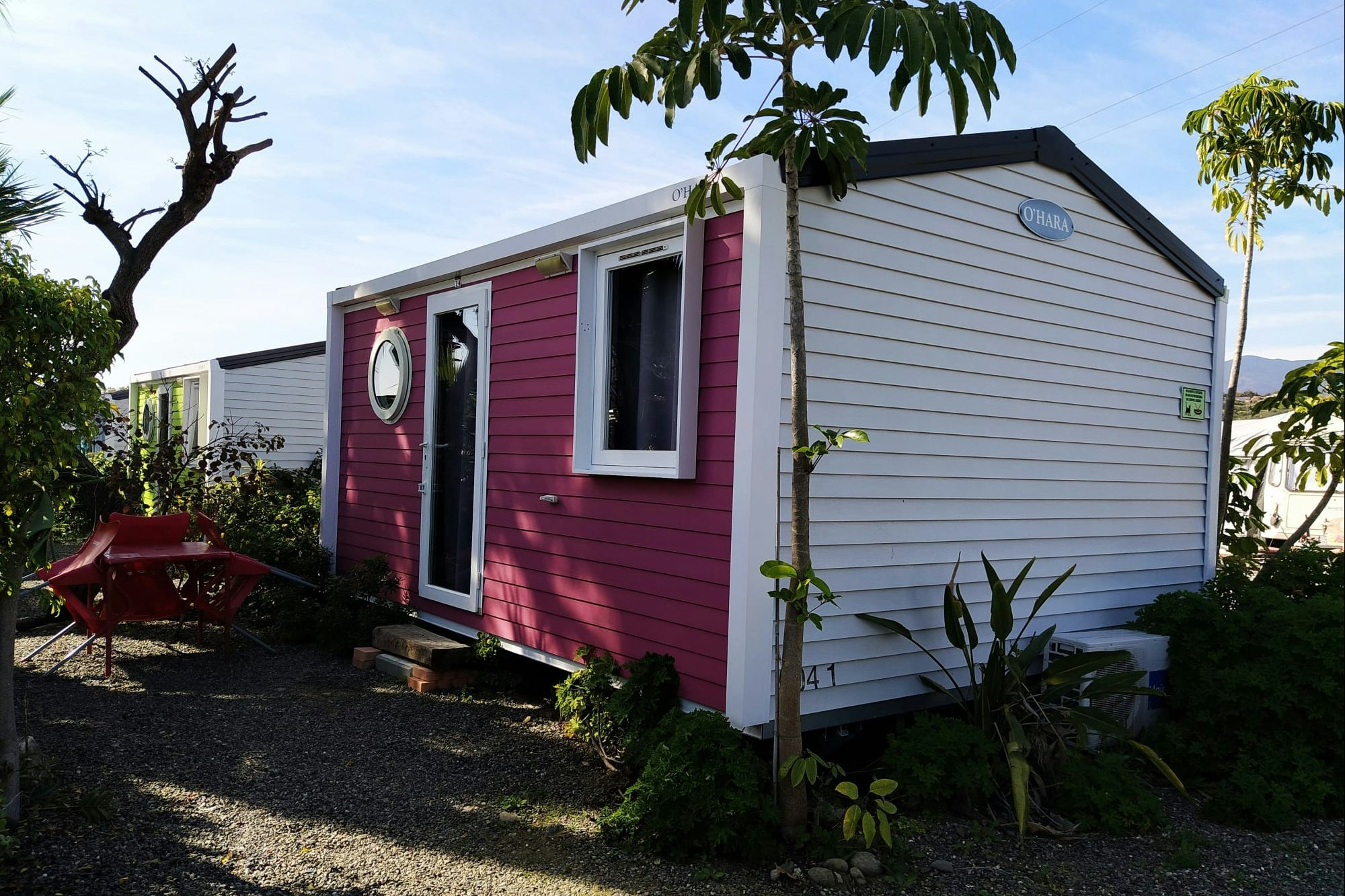 Camping Parque Tropical  - Mobilheime auf dem Campingplatz