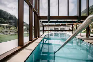 Camping Passeier Meran - Hallenbad auf dem Campingplatz