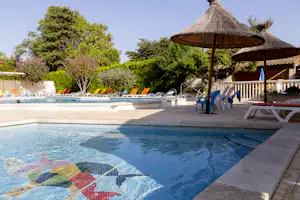 Camping Pegomas - Pool vom Campingplatz mit Kinderbecken