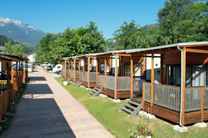 Camping Penisola Verde - Mobilheime auf dem Campingplatz