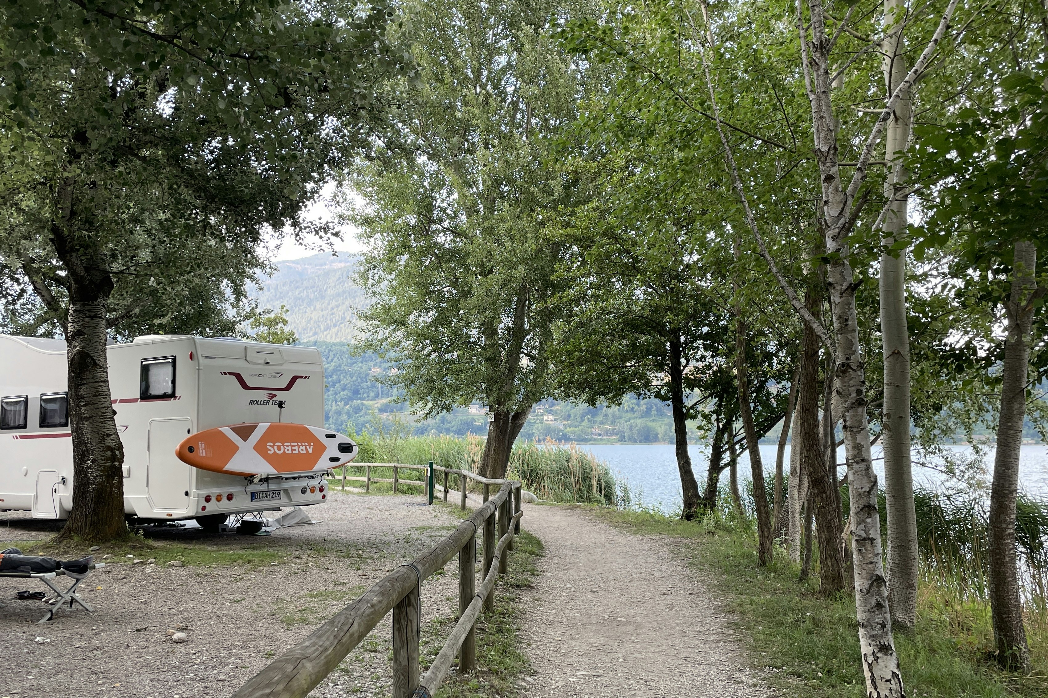 Camping Penisola Verde - Standplätze auf dem Campingplatz