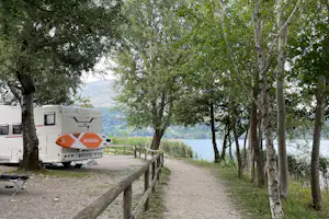 Camping Penisola Verde - Standplätze auf dem Campingplatz