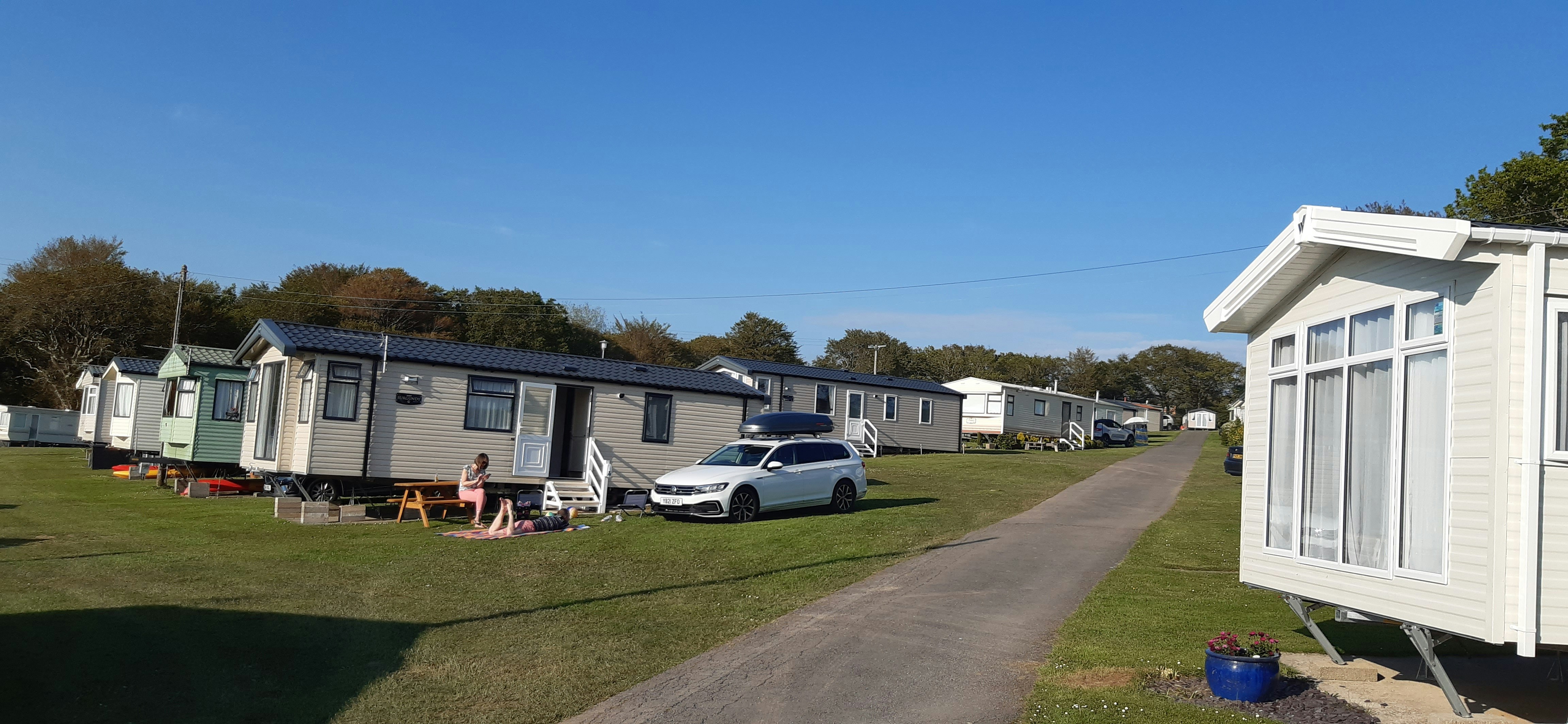 Camping Pennymoor - Mobilheime auf dem Campingplatz